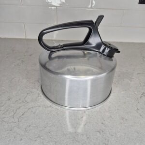 Foley Tea Kettle Vintage Aluminum 2.5 Qt Silver